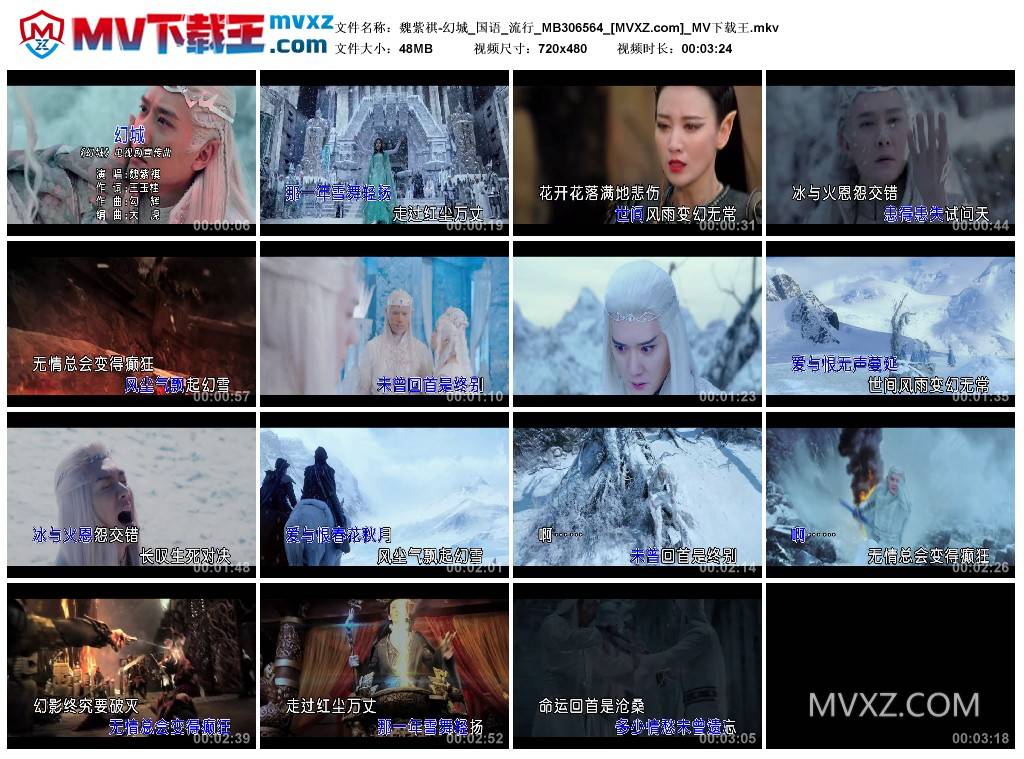 魏紫祺-幻城_国语_流行_MB306564